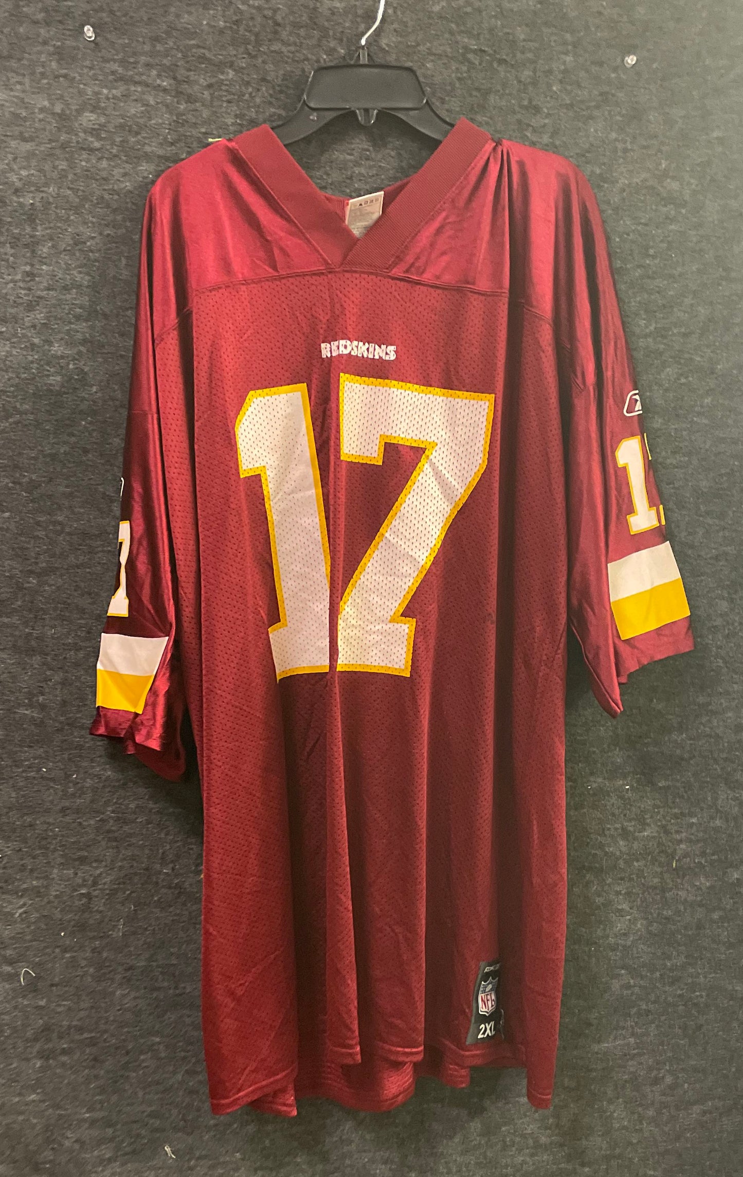 Reebok Washington Redskins Jason Campbell #17 NFL Jersey Burgundy Sz 2XL