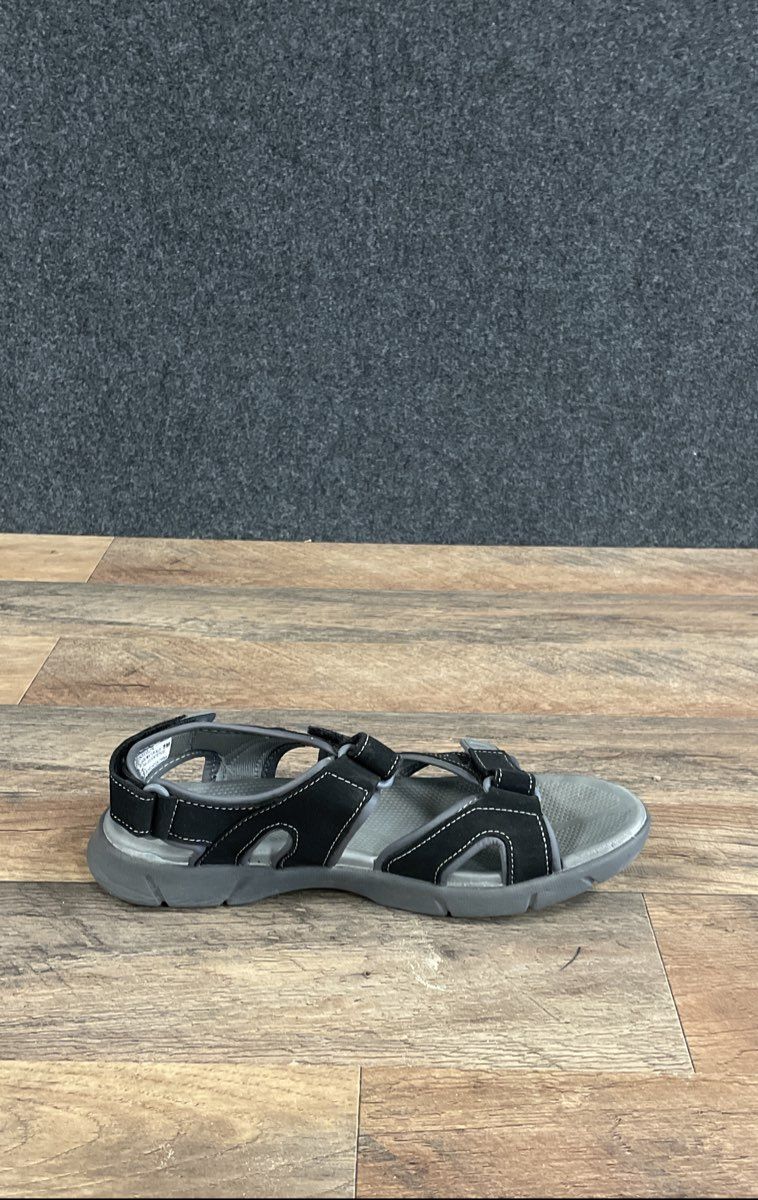 Khombu Evelyn Black Grey Women's Athletic Hiking Strappy Sandals Size 9M