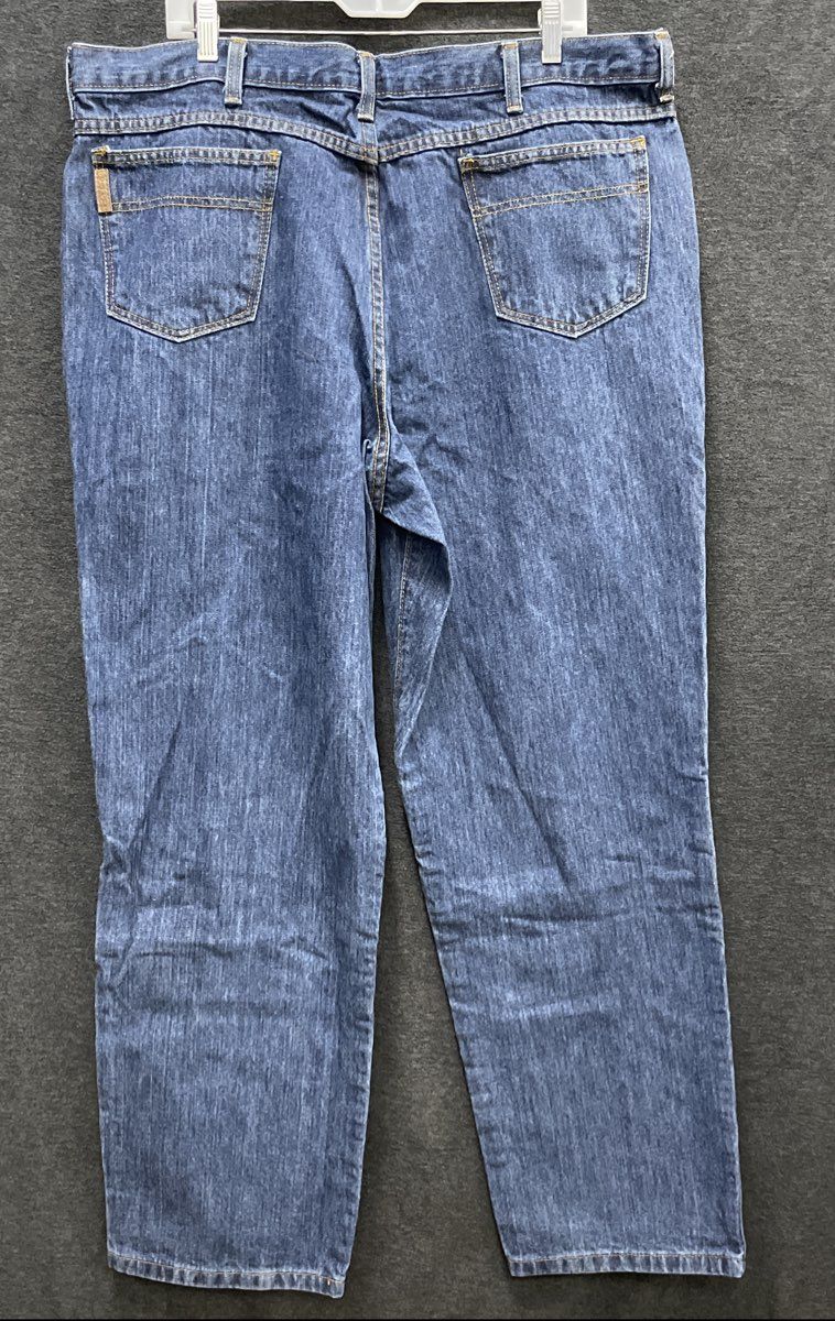 Cinch Men's Blue Black Label Relaxed Tapered Denim Jeans Sz 40x32