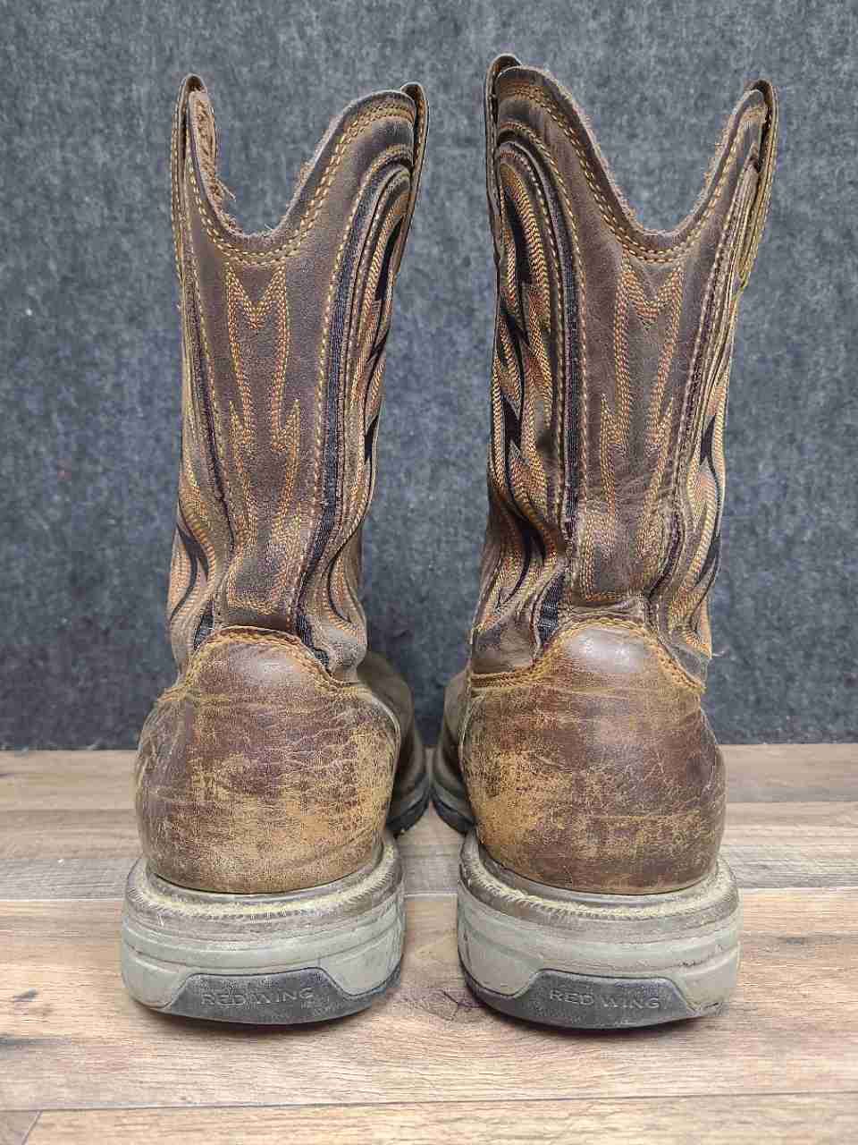 Red Wing 2204 Marshall Brown Leather Western Work Boots Men's Size 8.5 E2