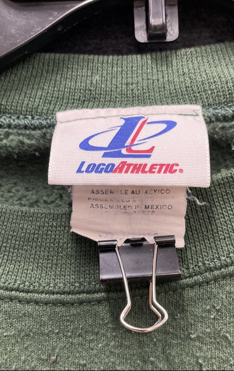 Vintage 90s Logo Athletic Green Bay Packers NFL Embroidered Cut-Off Sz XL