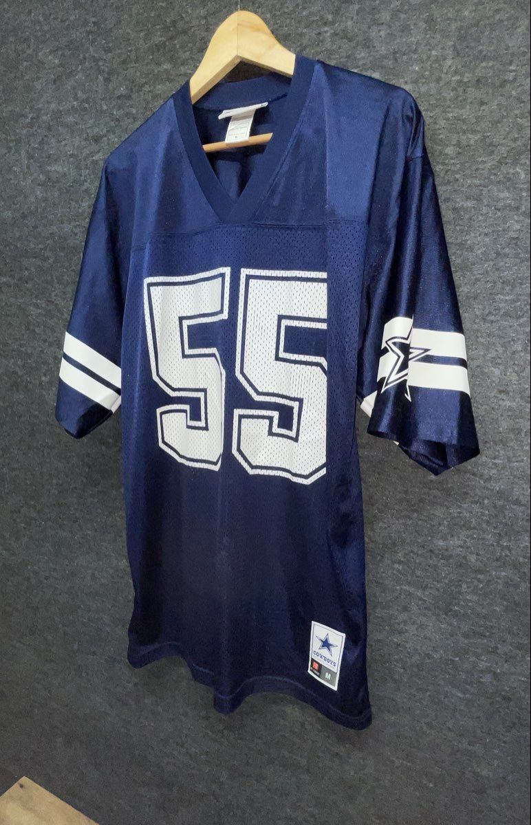 Dallas Cowboys Men's Leighton Vander Esch #55 Football Jersey Navy Blue Sz M
