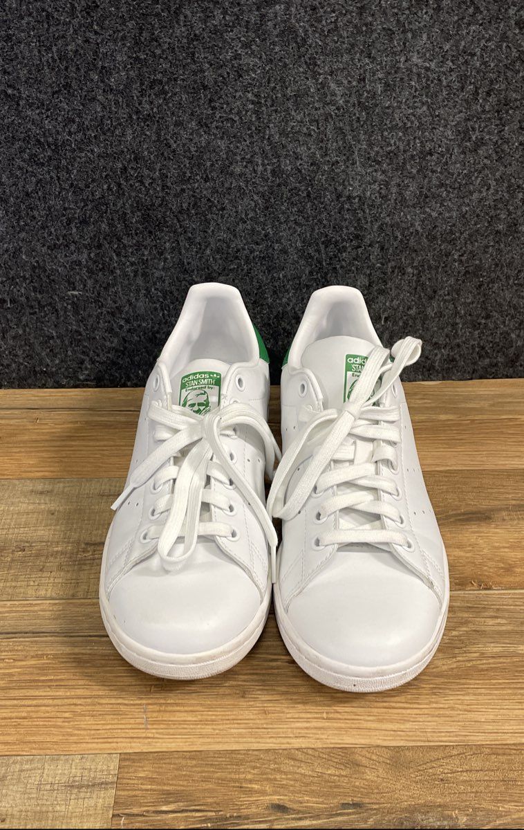 Adidas Stan Smith White Green Q47226 Women's Sneakers Size 7.5