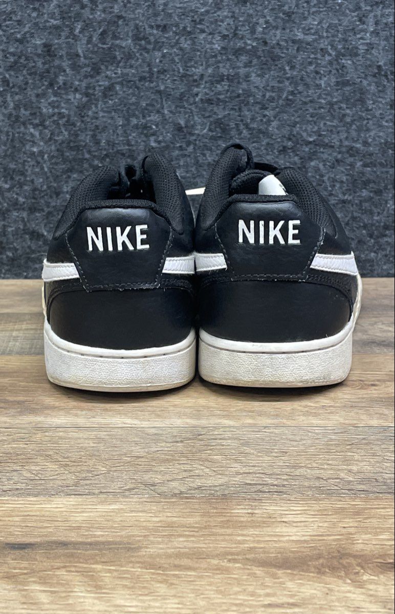 Nike Court Vision Low Black White Men's Sneakers Size 10.5