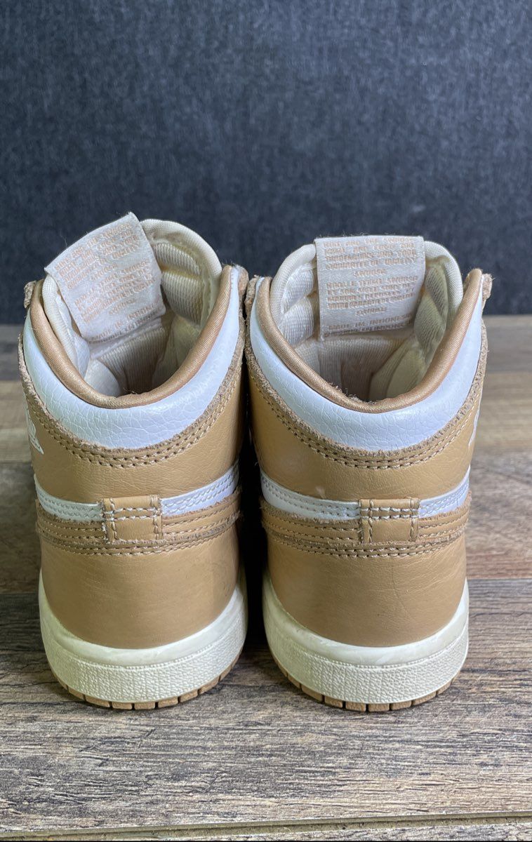 Nike Air Jordan 1 Retro High OG Praline Tan White Youth Size 12C