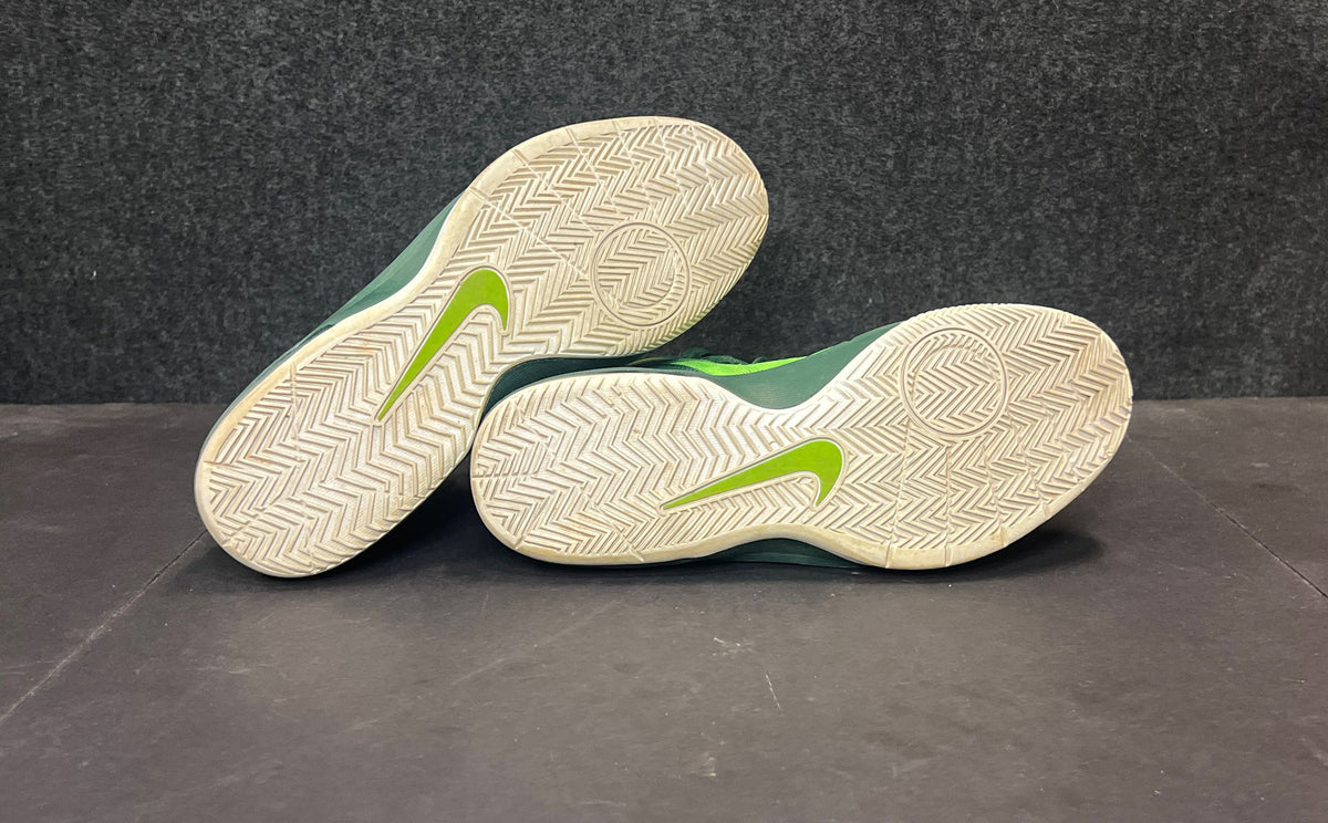 Nike Air Max Stutter Step Green White Basketball Shoes Size 10.5