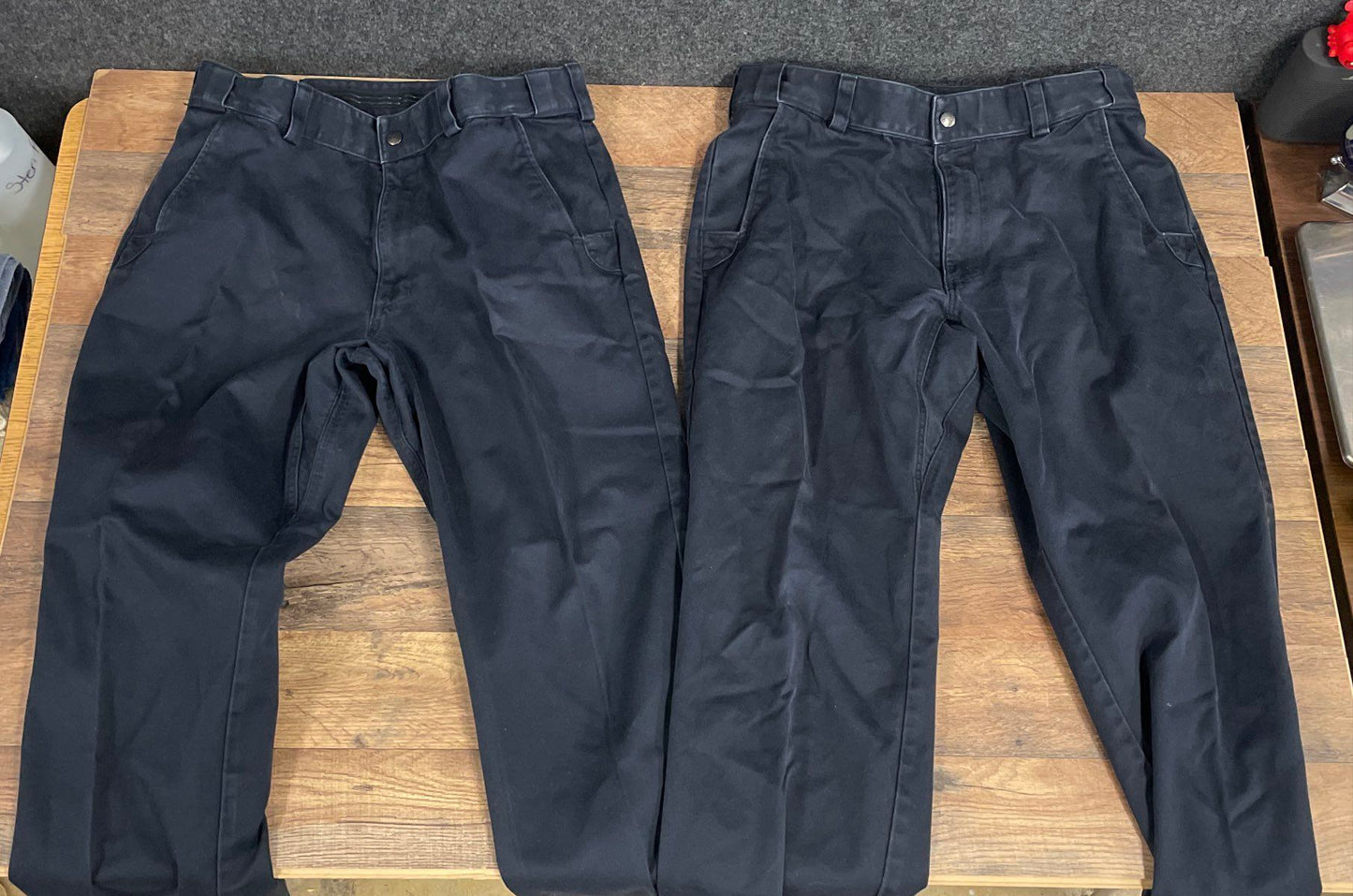 5.11 Tactical Men's Dark Navy Company Uniform Pants Lot of 2 Size 36