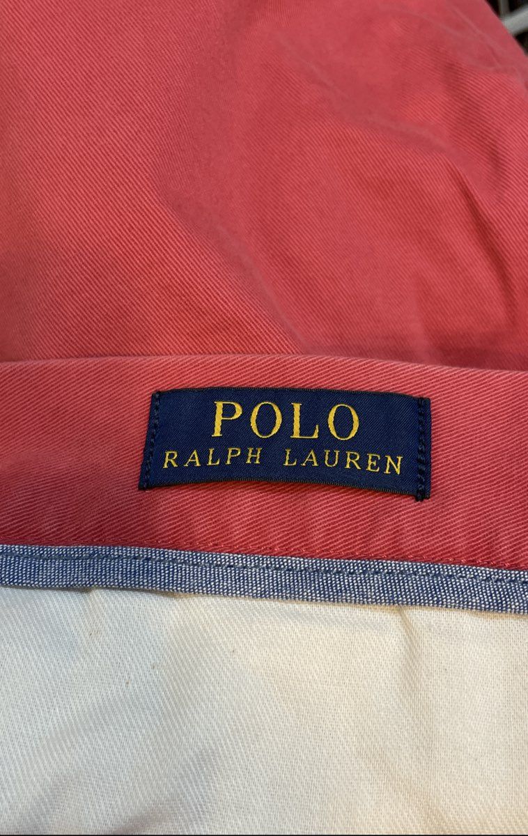Polo Ralph Lauren Men's Red Classic Fit 6" Inseam Chino Shorts Size 32