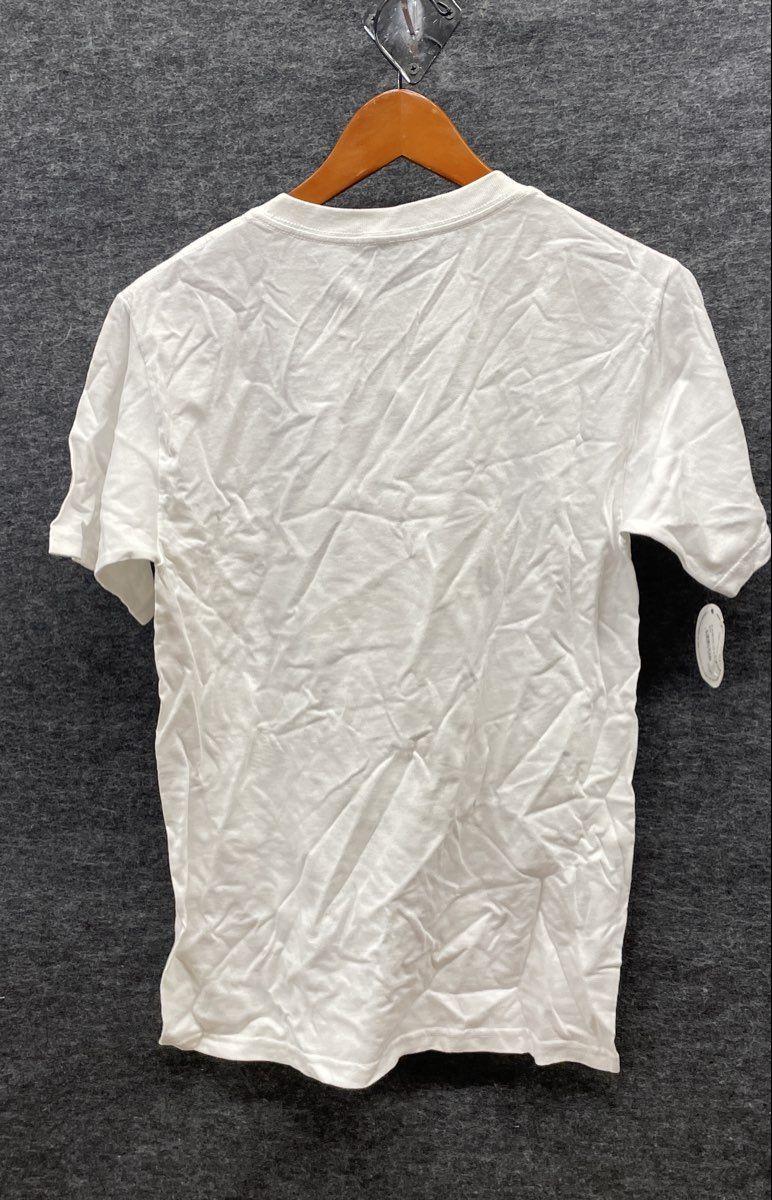 Kalaka Men's White Sugar Skull Headphone Graphic T-shirt Ciudad De Mexico Sz S