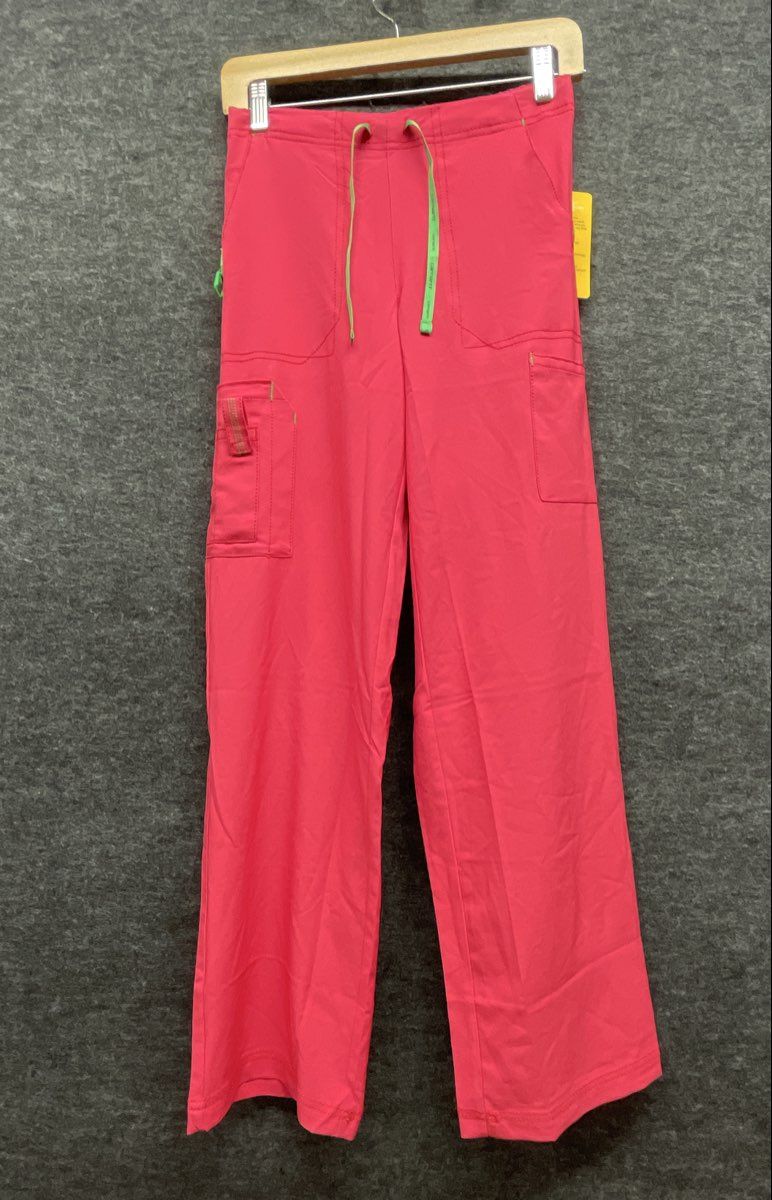 Carhartt Women's Pink Force Cross-Flex Scrub Set V-Neck Top Cargo Pants NWT XS