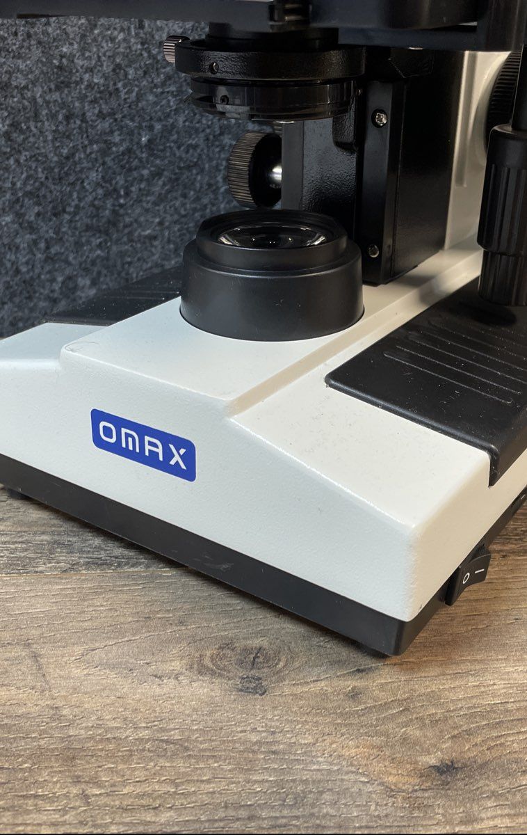 OMAX Compound Microscope Frame Mechanical Stage Integrated Base Illuminator