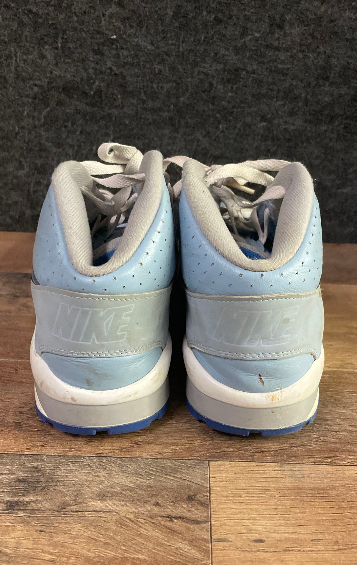 Nike Air Trainer SC High University Blue UNC Sneakers Size 7Y DX1786-400