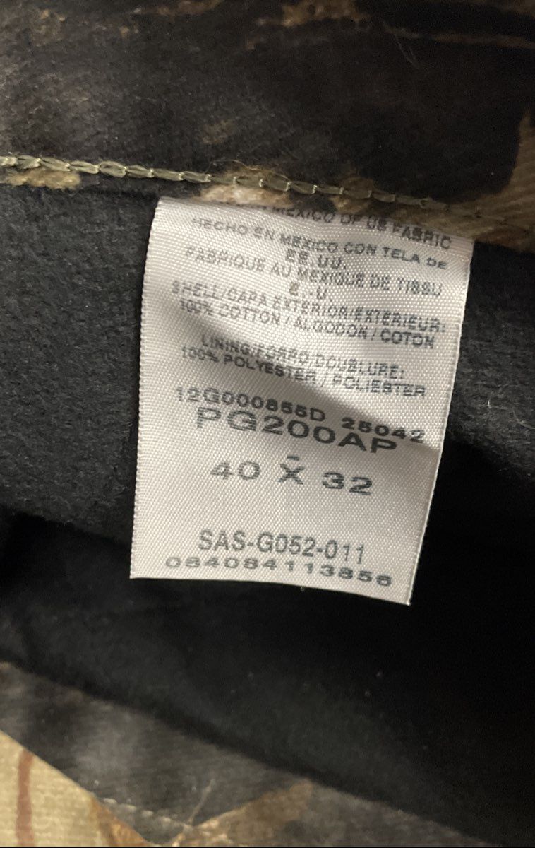 Wrangler Men's Realtree AP Camo Fleece Lined Hunting Pants Cotton Sz 40x32