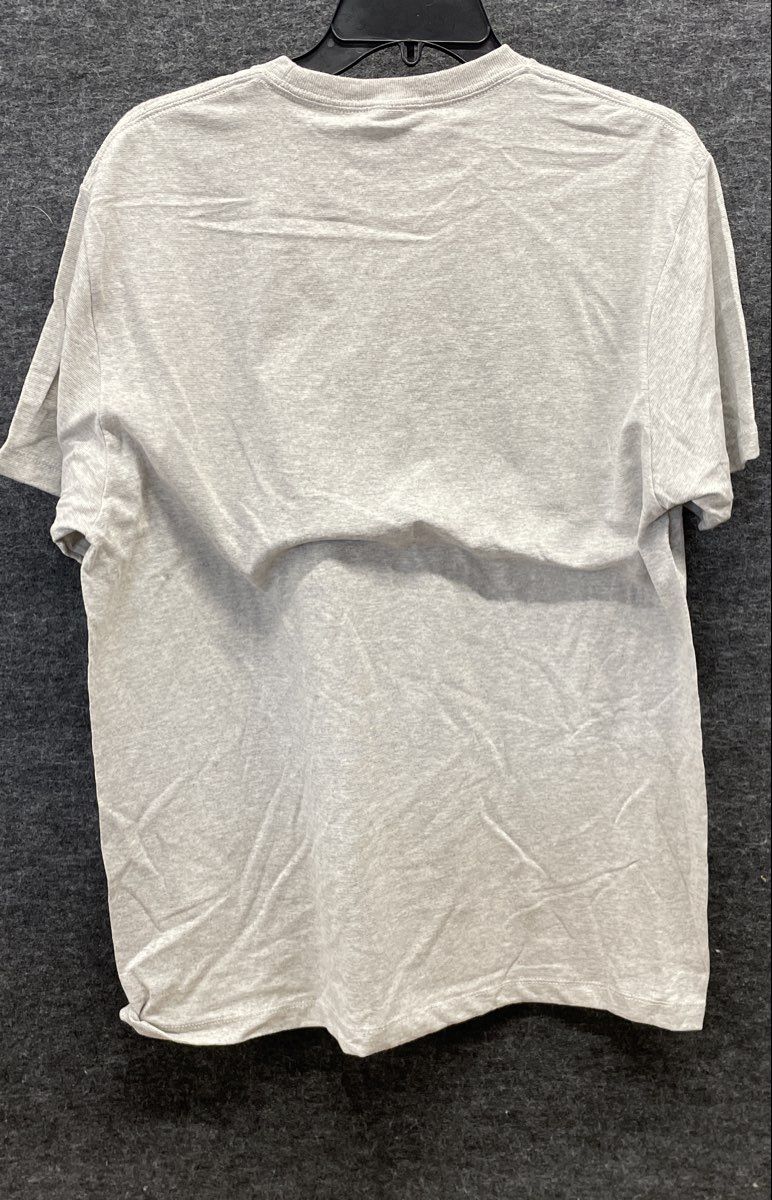 Pacific Men's Lot of 10 T-shirts Heather Gray Cotton Blend Short Sleeve Sz L