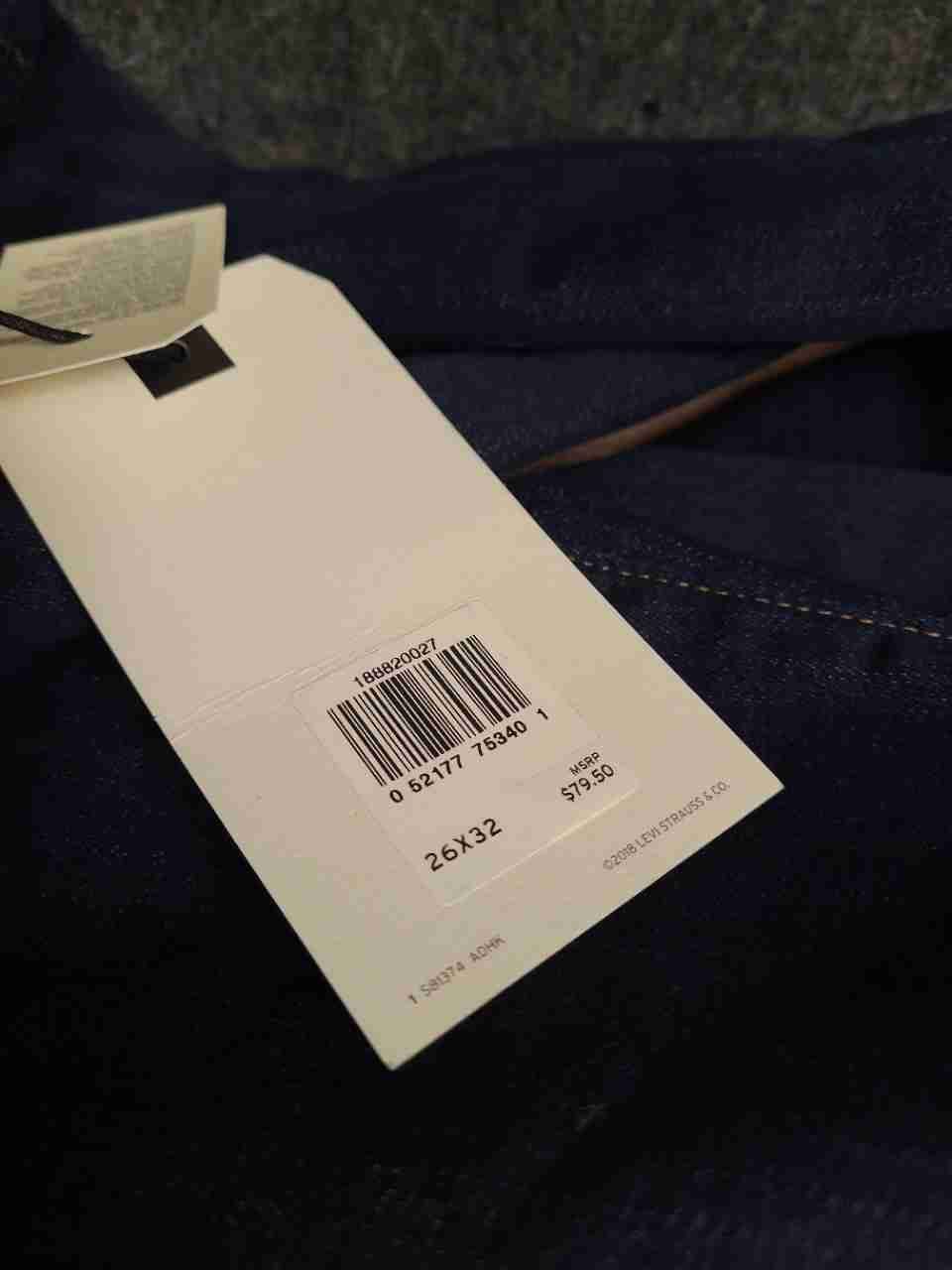 Levi's Premium Women's 721 High-Rise Skinny Jeans Indigo NWT Sz 26x32