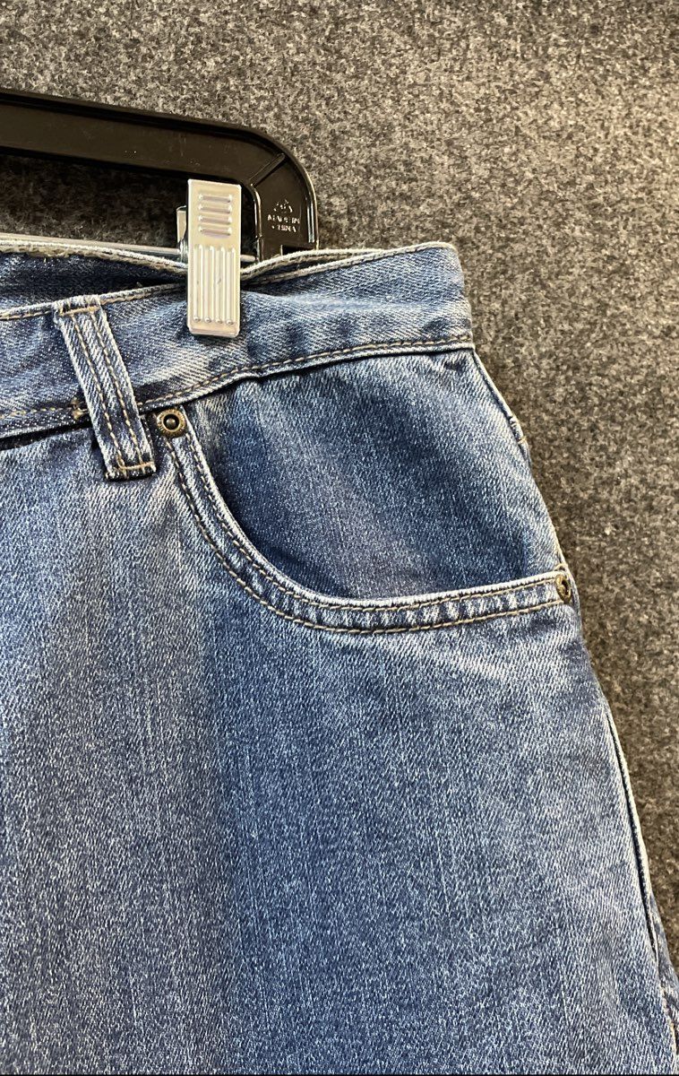 Red Head Men's Blue Fleece Lined Denim Straight Leg Jeans 36x30