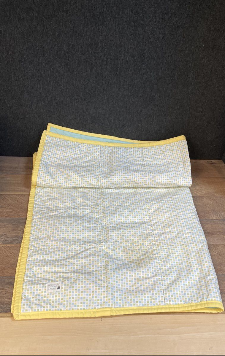 Richmond Modern Quilters Guild Handmade Baby Quilt Patchwork Owl Ladybug