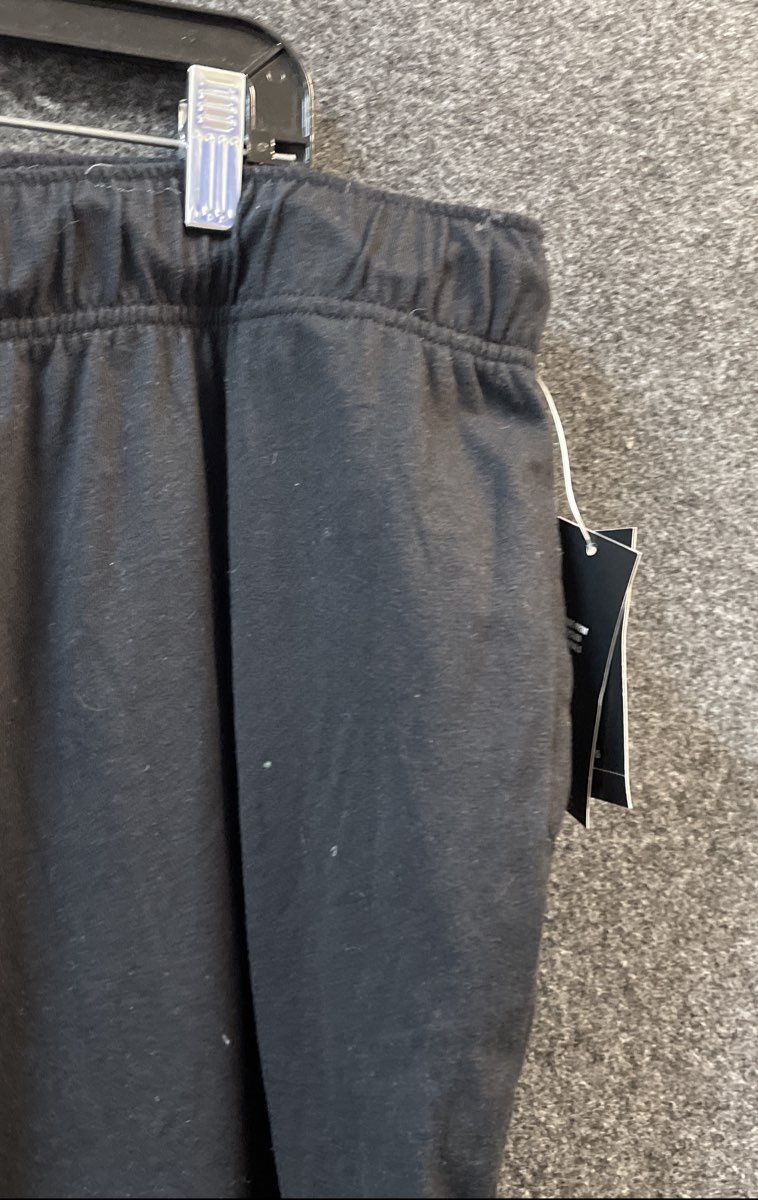 Ideology Women's Jogger Pants Deep Black Cotton Blend Elastic Waist NWT Sz 1X