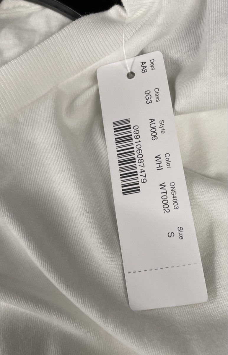 J.Crew Men's 2-Pack White Long Sleeve Broken-in Cotton T-Shirt Lot Sz S NWT