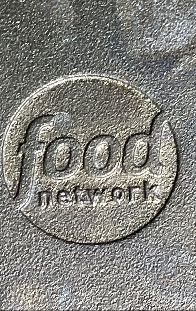Food Network 8-Inch Cast Iron Skillet Modern Pre-Seasoned Cookware