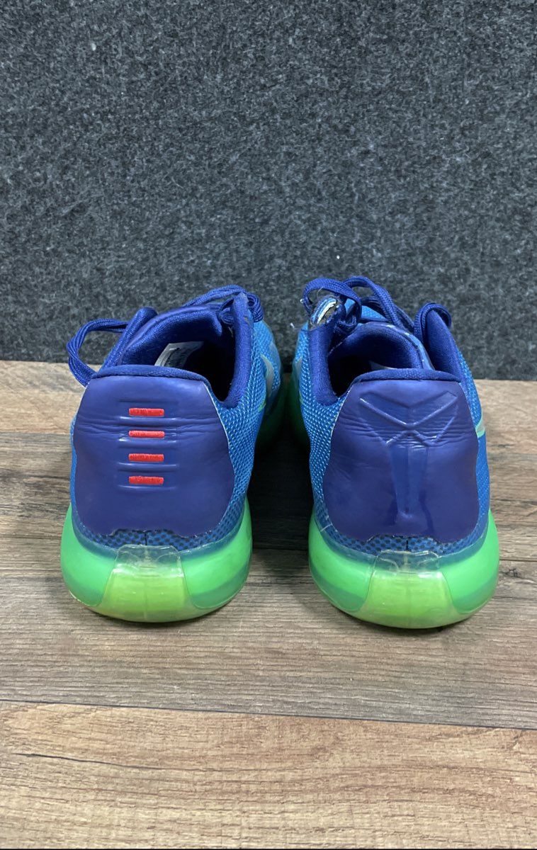 Nike Kobe X 10 GS Blue Lagoon Vapor Green Basketball Sneakers Size 7Y