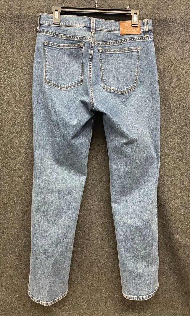 Lauren Jeans Co Ralph Lauren Women's Blue Straight Leg Denim Jeans Sz 10