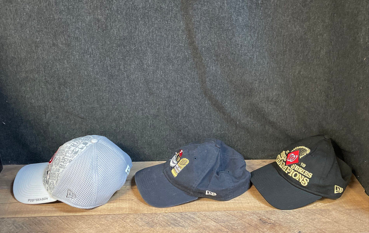 MLB Baseball Hat Lot New Era Washington Nationals 3 Pieces 2019 World Series