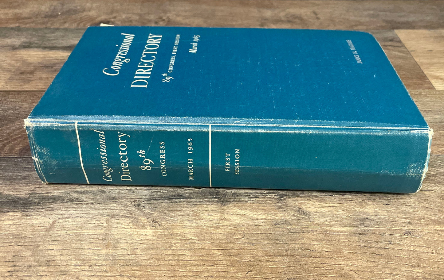 Vintage 1965 Congressional Directory 89th Congress 1st Session Hardcover Book