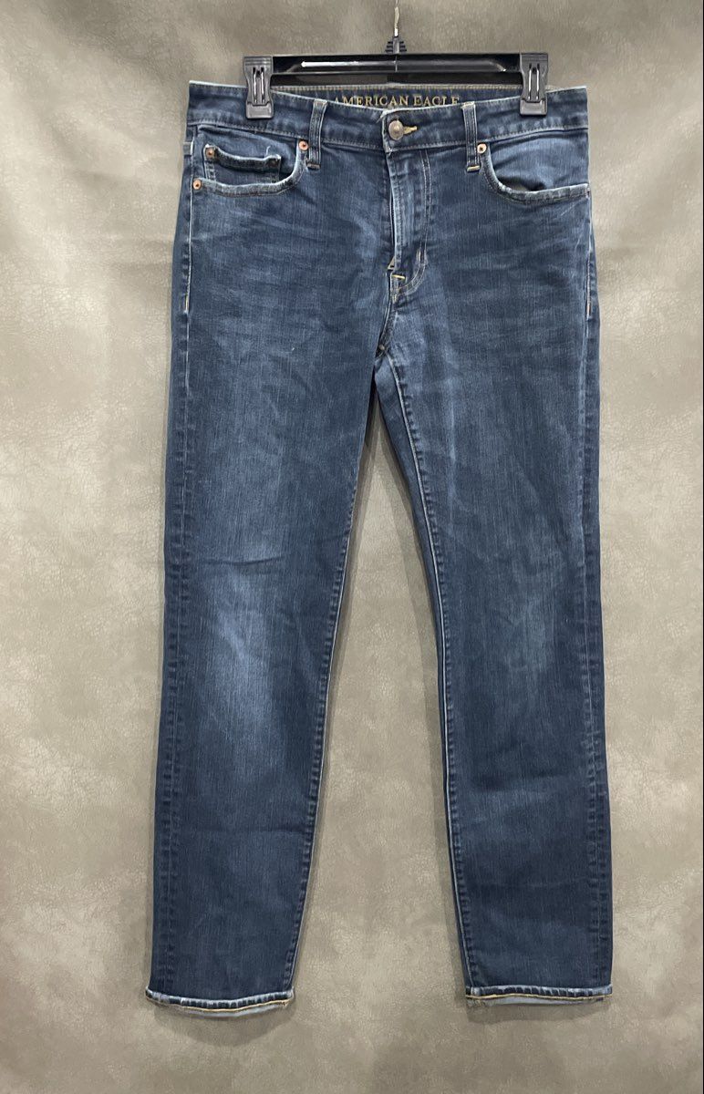 American Eagle Men's Blue Extreme Flex Jeans Sz 30x32