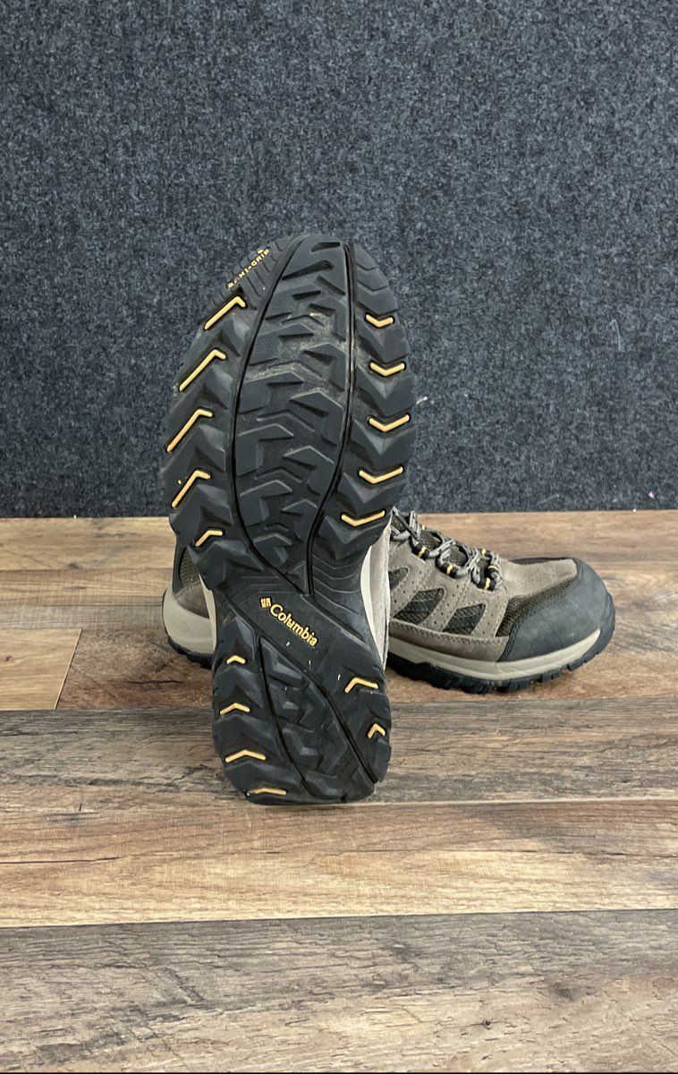 Columbia Newton Ridge Plus II Waterproof Cordovan Squash Hiking Boots Size 10