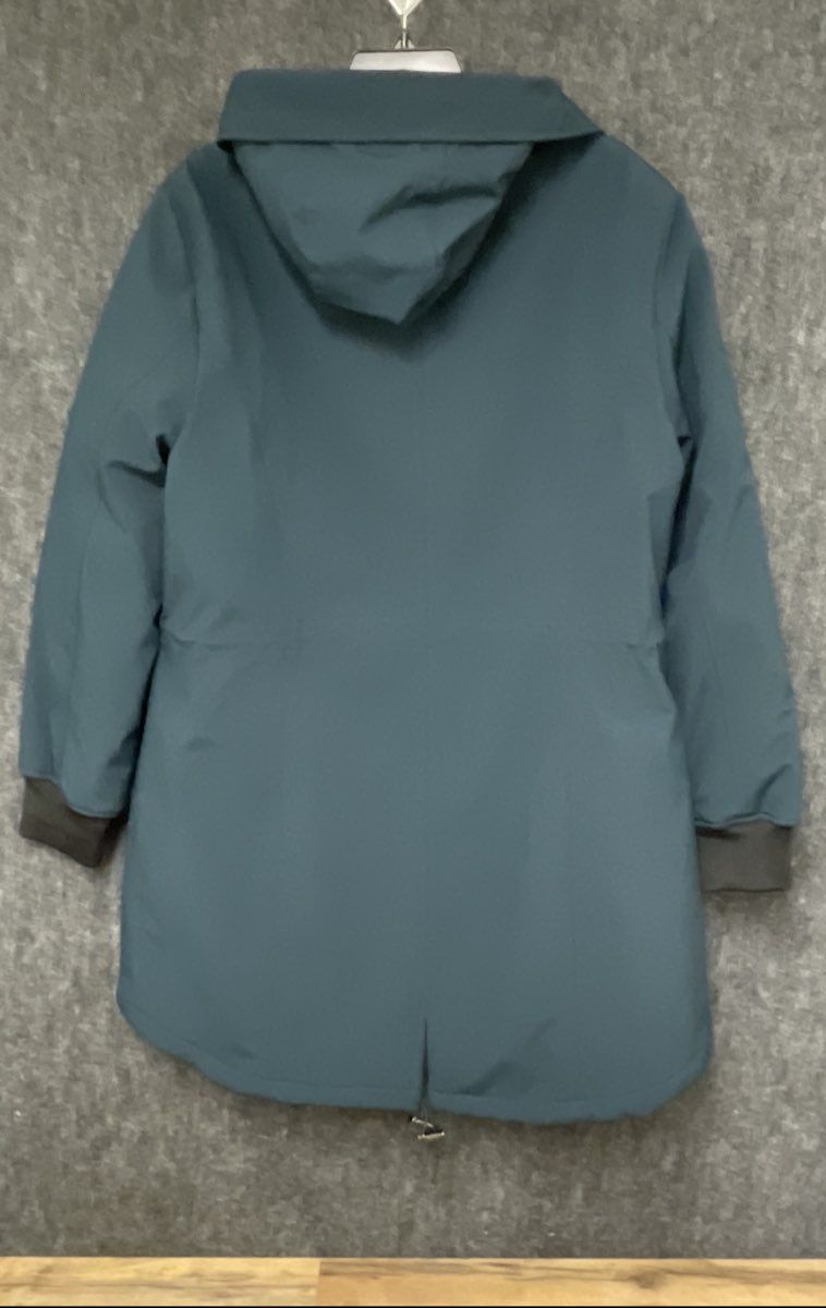 Calvin Klein Women's Teal Sherpa Lined Hooded Softshell Jacket Sz XL