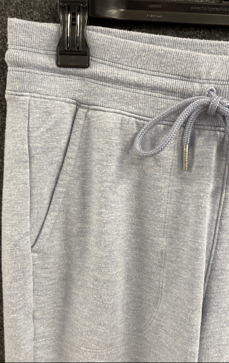 Athleta Women's Light Blue Coaster Luxe Recovery Flare Sweatpants Sz SP