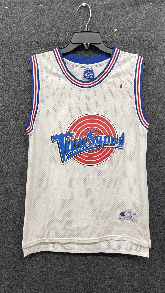 Vintage 1996 Space Jam Michael Jordan Tune Squad Champion Jersey #23 Sz M