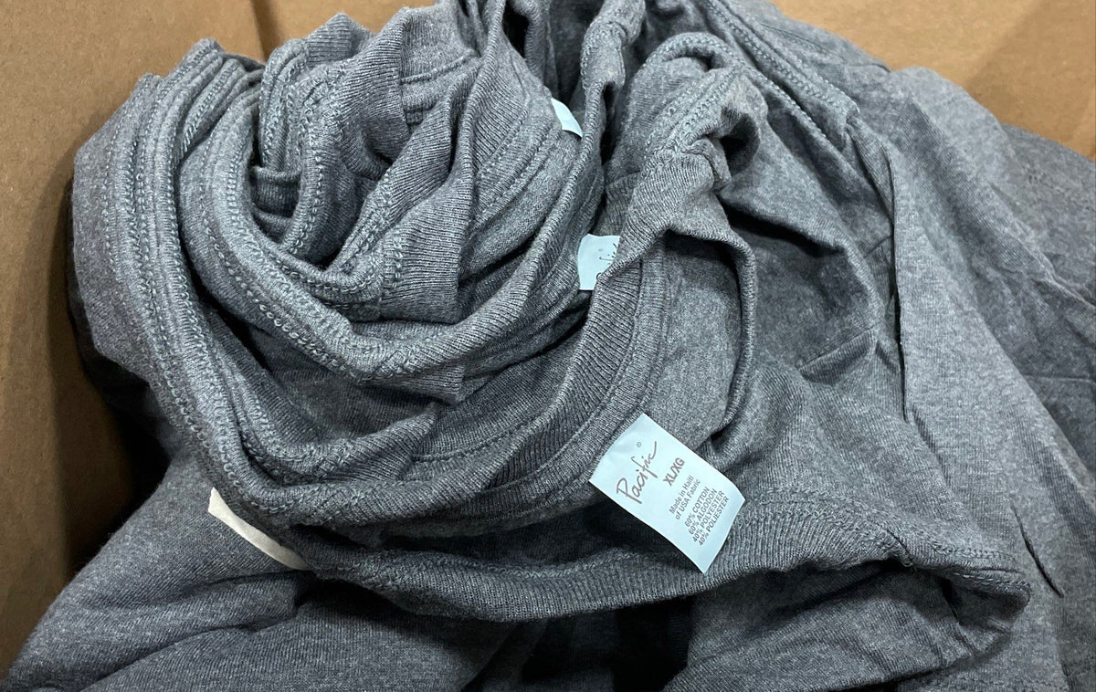 Assorted Brands Bulk Lot T-Shirts Black Heather Gray Men Women Youth Mixed Sz