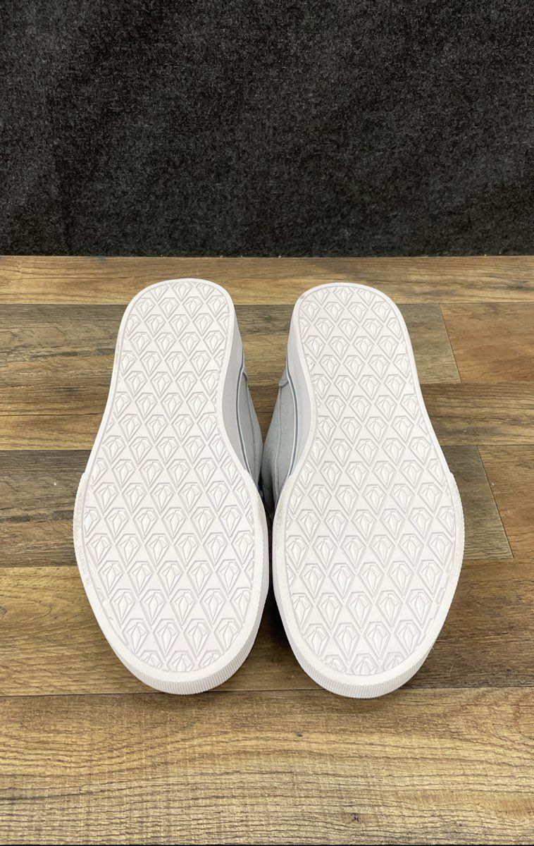 Volcom True Gray White Skate Inspired Safety Toe Work Shoe Men's Size 7.5 New