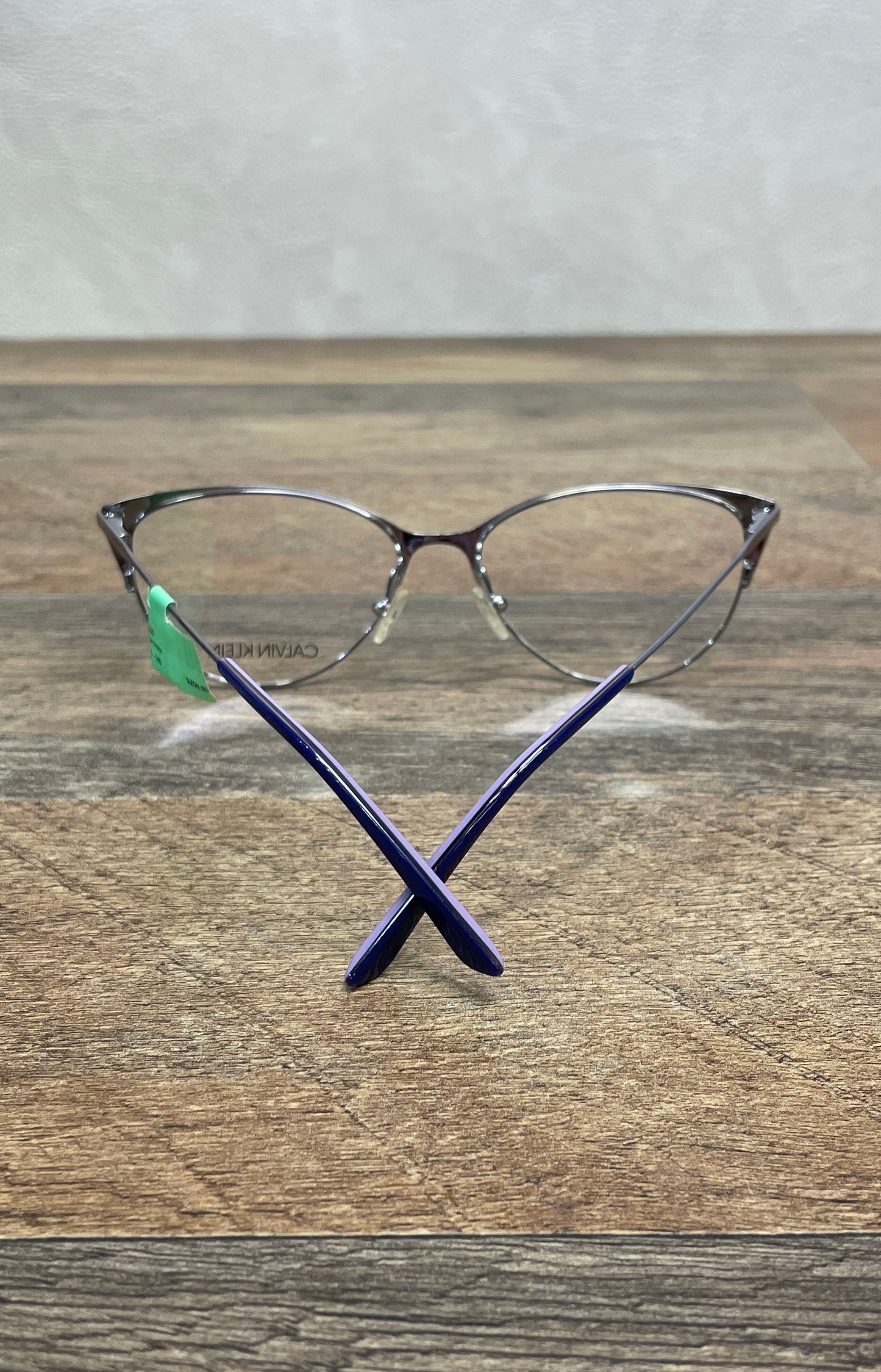 Calvin Klein Women's Eyeglasses Frames Satin Indigo Blue CK18120 NWT 53-15-140