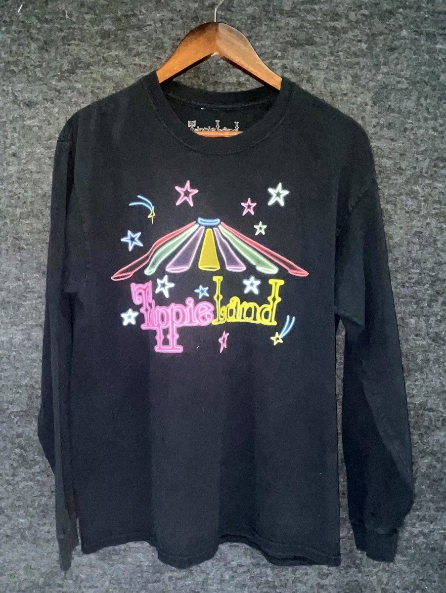 Trippie Redd The Trip Tour Long Sleeve T-Shirt Reprint Trippie Land Sz L Black