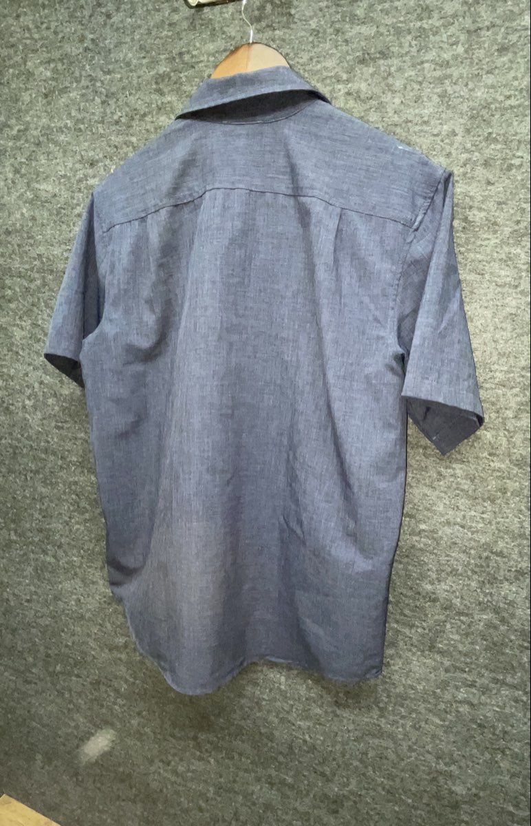 Orvis Men's Blue Classic Collection Tech Short Sleeve Outdoor Shirt Sz M