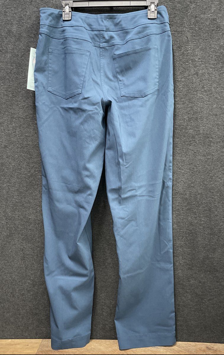 Coldwater Creek Women's Blue ShapeMe Stretch Pull On Pants NWT Sz 12T