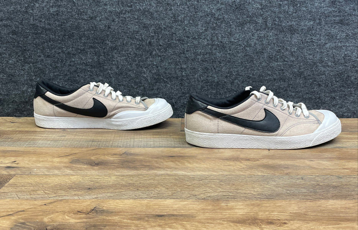 Nike All Court Low Canvas Filbert Black Nude Lifestyle Sneaker Men's Size 11