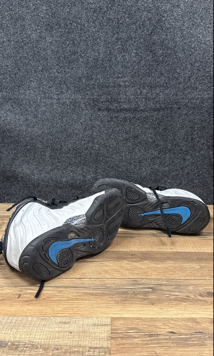 Nike Little Posite One Graffiti 644791-009 Kids Basketball Shoes Size 6Y