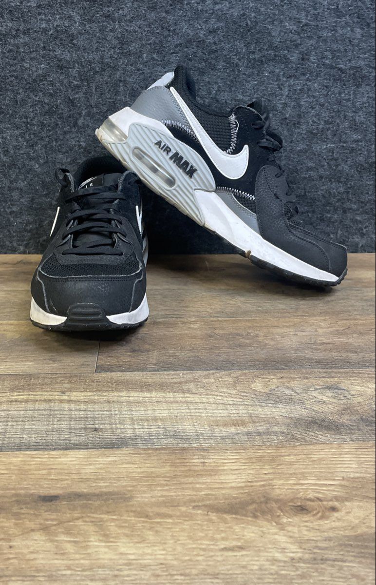 Nike Air Max Excee Black Cool Grey White Sneakers Men's Size 8.5