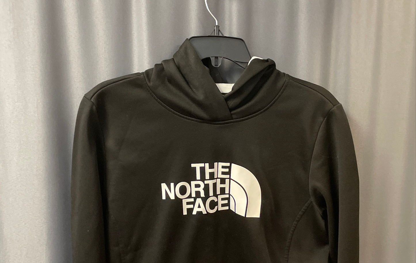 The North Face Women's Half Dome Black Pullover Hoodie Sz L