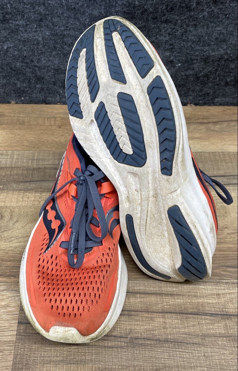 Saucony Ride 15 Red Prospect Glass Women's Running Shoes Size 7.5