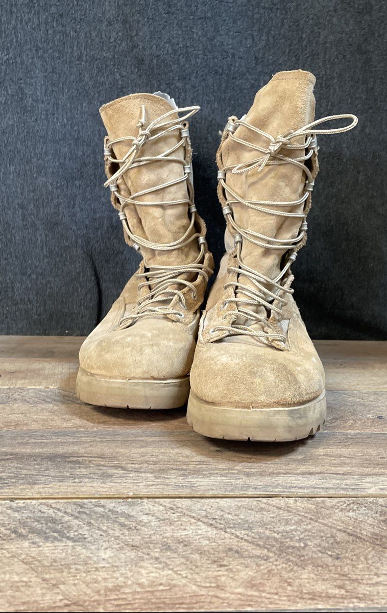 Belleville 790G Gore-Tex Tan Waterproof Combat Boots Men's Size 9W