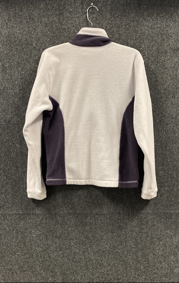 Helly Hansen Women's Full Zip Fleece Jacket Purple Lavender Two-Tone Sz S