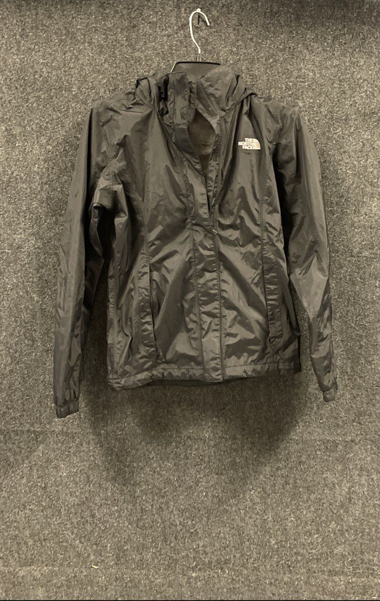 The North Face Women's Black HyVent Resolve Waterproof Hooded Jacket Sz XS