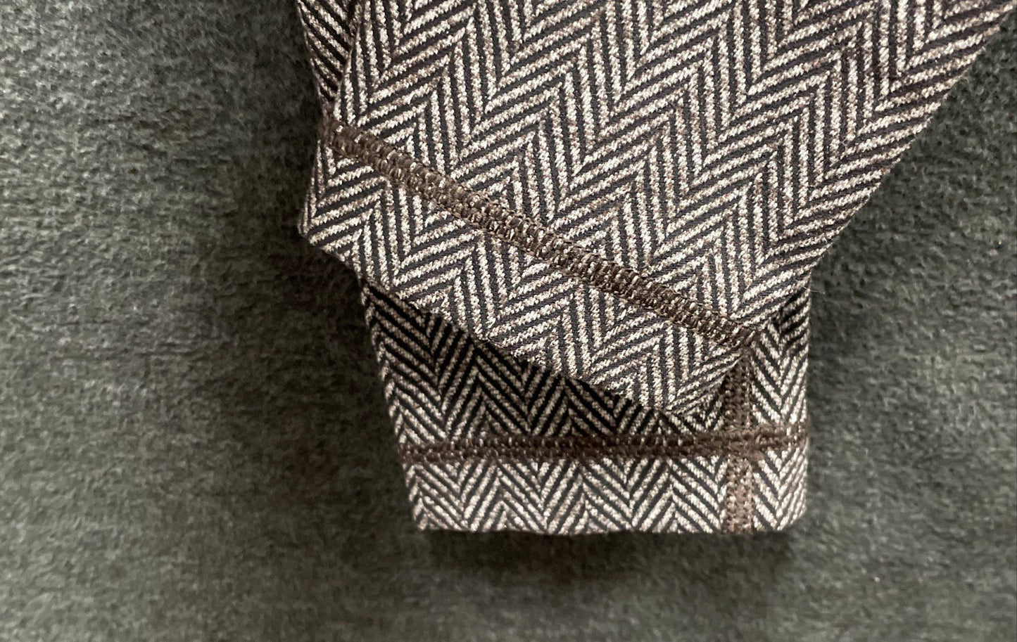 Lululemon Women's Black Gray Herringbone Yoga Leggings Sz 6