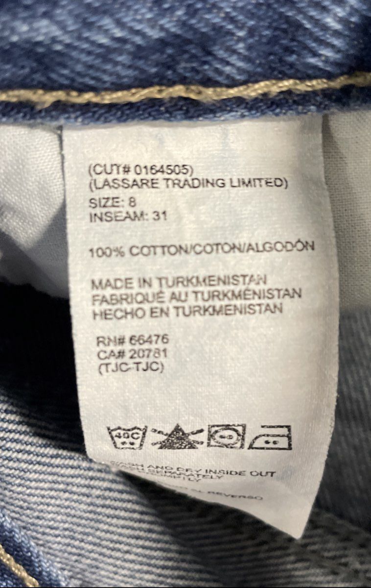 Tommy Hilfiger Women's Blue Jeans Vintage 90s High Rise Straight Leg Sz 8x31