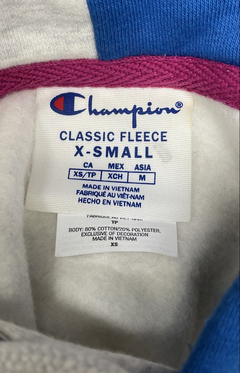 Champion Women's Multicolor Geometric Colorblock Hoodie & Pants Set Sz XS